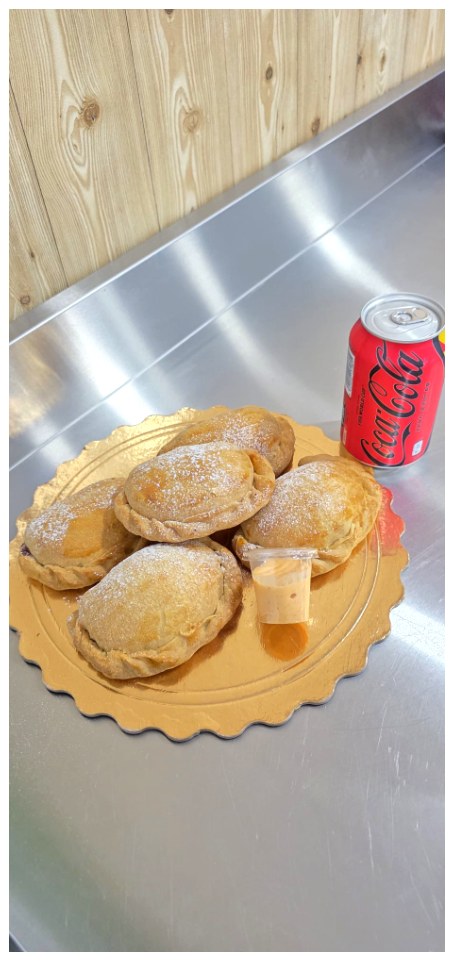 Pack de empanadas con bebida
